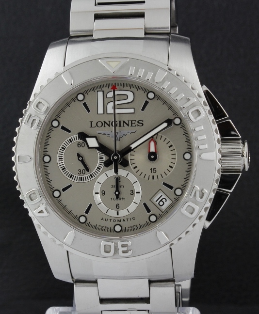 (image for) Longines Stainless Steel HydroConquest Automatic Watch
